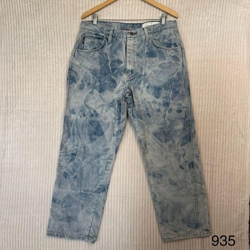Bulwark Flame Resistant Jeans Men's 36X30 Tie Dye Workwear Industrial FR Utility